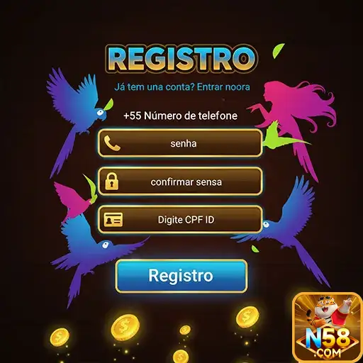 n58 desfrute de profissional entretenimento online